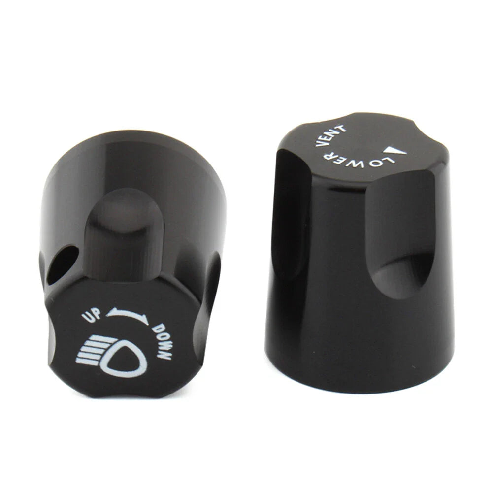 Aluminum Headlight Adjustment Knobs for Honda GL1500 Goldwing (1988-2000)