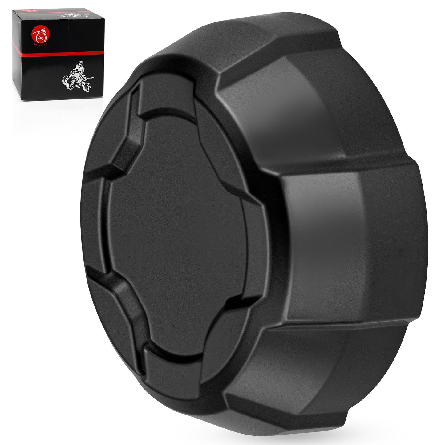 Rear Matte Black Rim Cap for Polaris Ranger SP 570 (2022–2025)