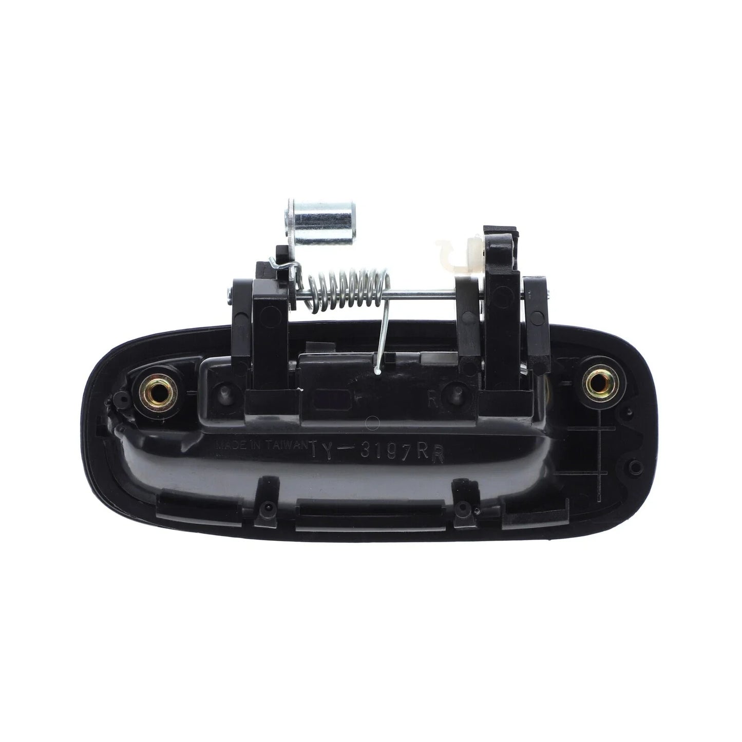 Door Handle Outer 2 x Rear Left+Right Black for Toyota Corolla (1997–2002)