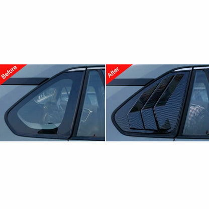 Carbon Fiber Look Side Vent Scoop Louver Trim For Toyota RAV4 (2019–2023)
