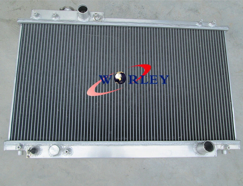2X Aluminum Radiator for Toyota Supra MK4 JZA80 (1994–1996)