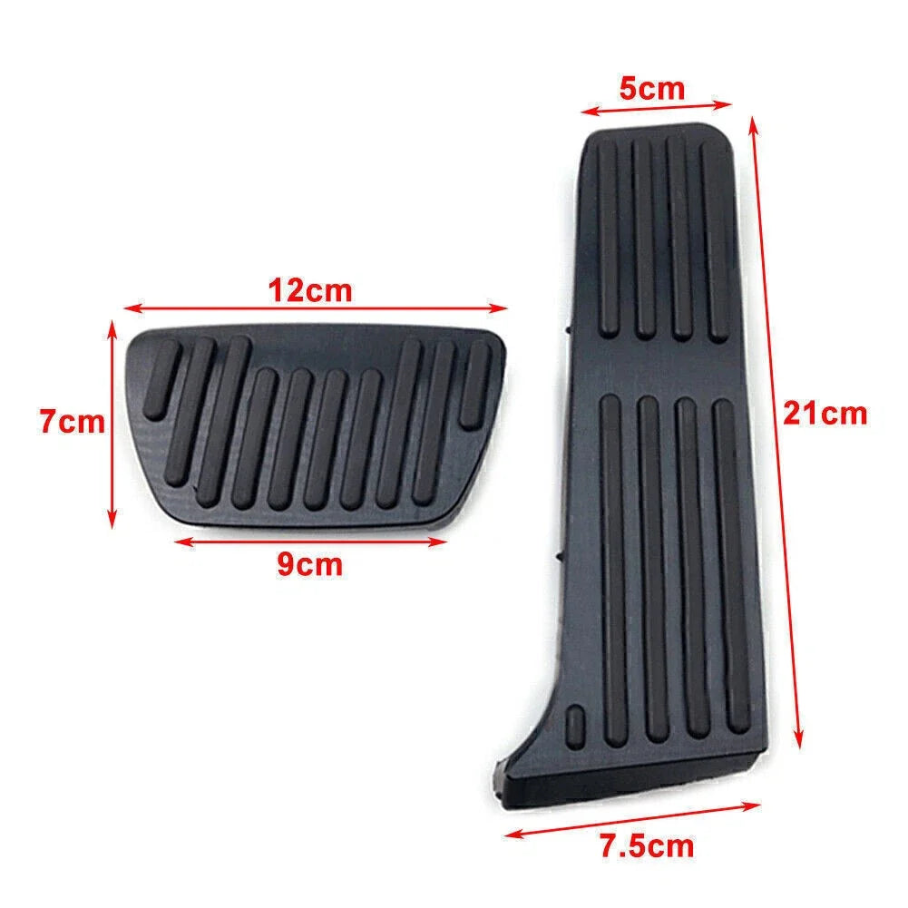 LHD Red Gas Brake Foot Pedal Cover for Toyota Camry (2018-2020)