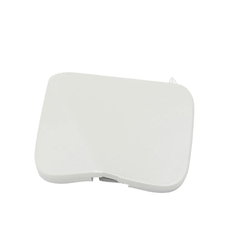 White Front Bumper Tow Hook Eye Cover for Nissan Altima (2016-2018)