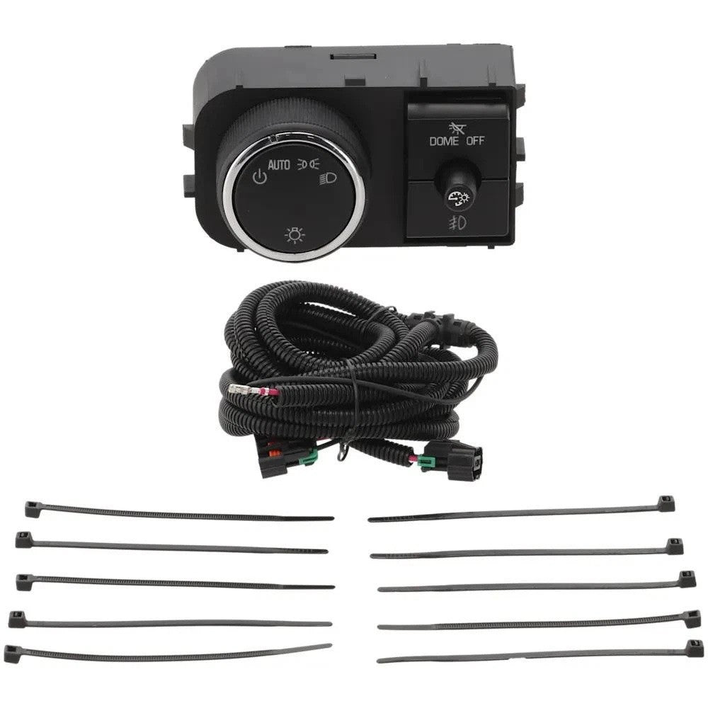 Fog Light Wiring Harness & Switch Kit for Chevy Silverado Sierra (2007–2014)