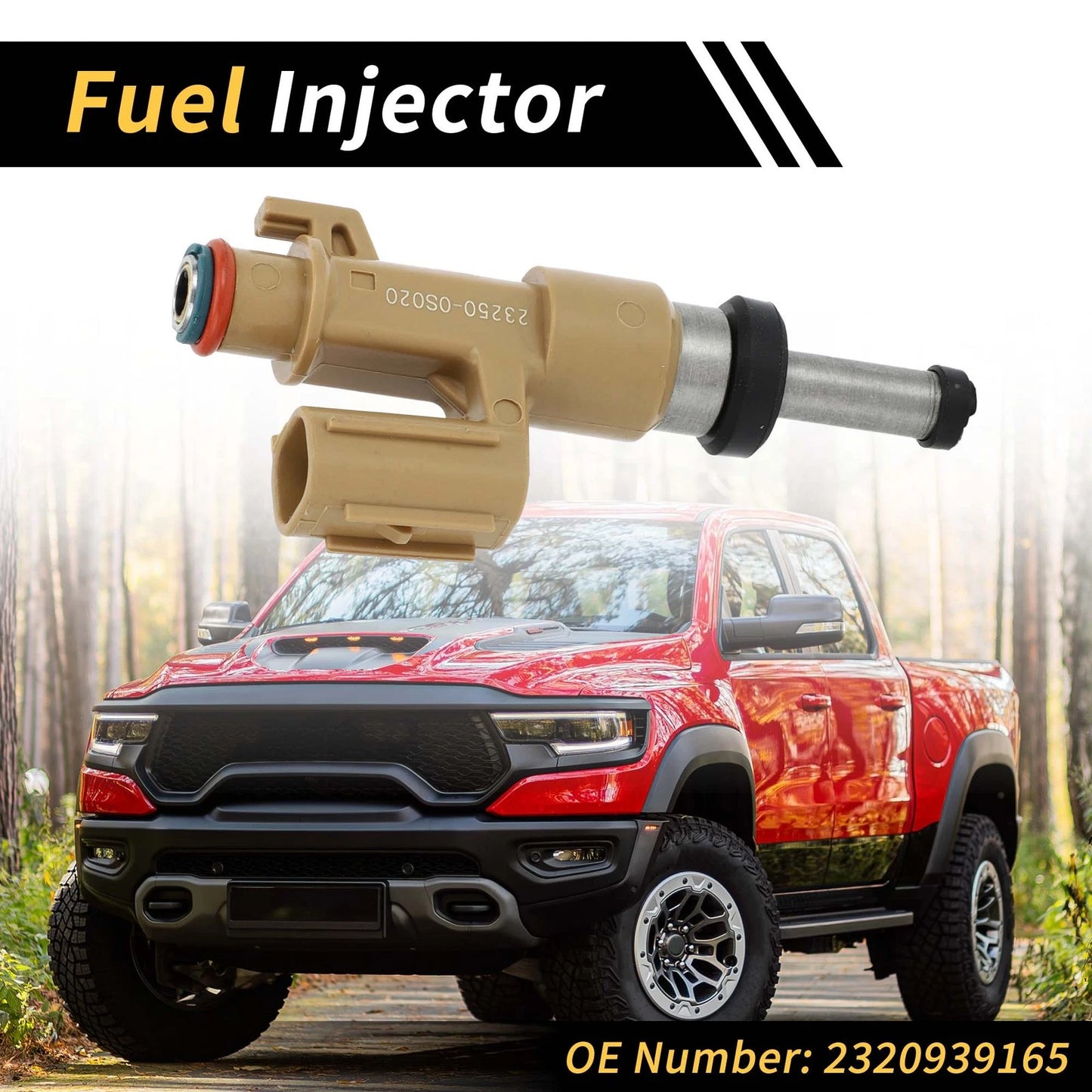 Fuel Injector for Toyota Sequoia (2008–2013) No. 2320939165, 12 Holes