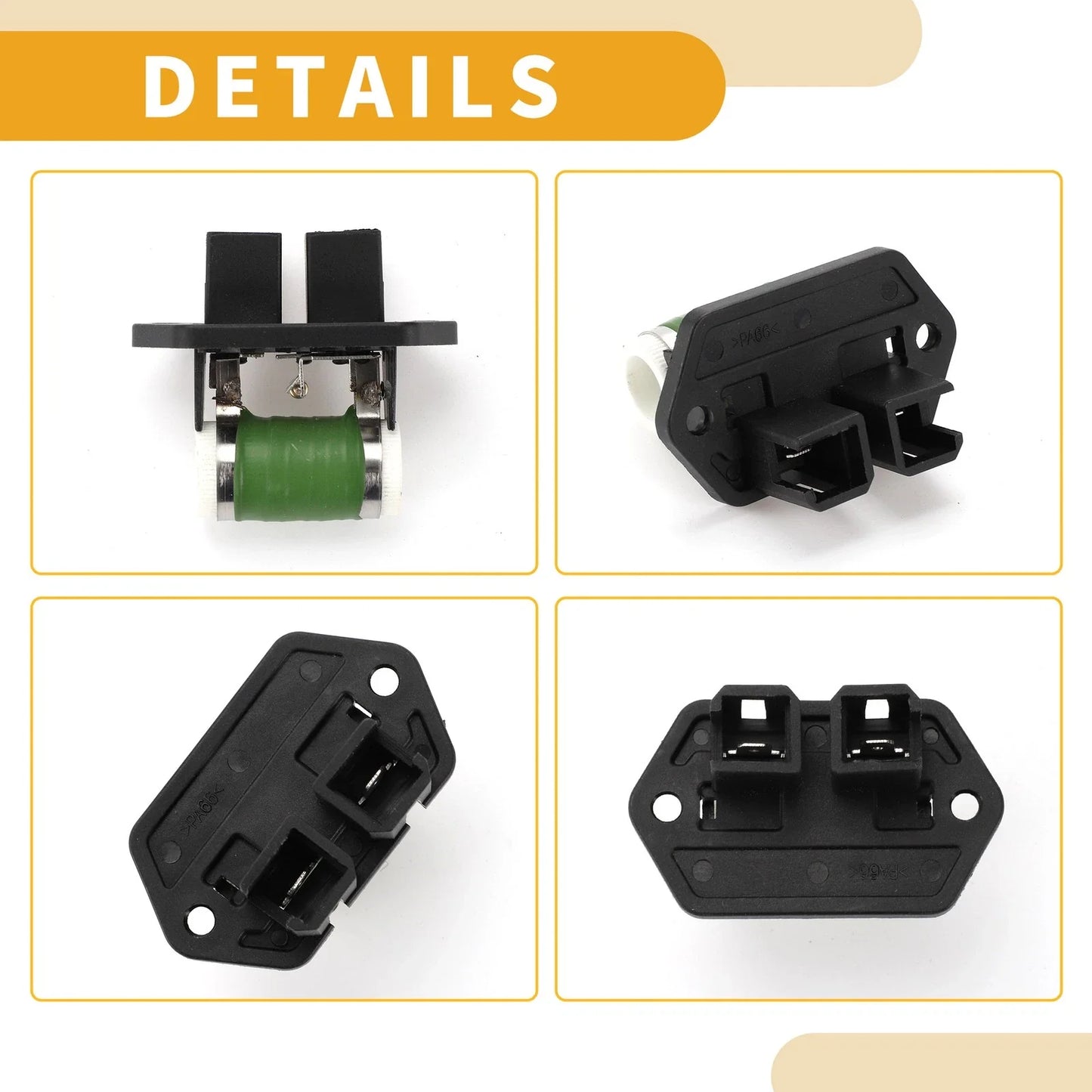HVAC Blower Motor Resistor for Dodge Ram Promaster (2014-2023)