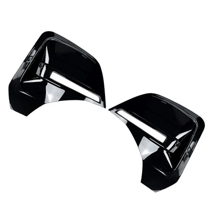 Black Rear Side Air Vent Covers for BMW 4 Series G26 i4 (2020-2024)