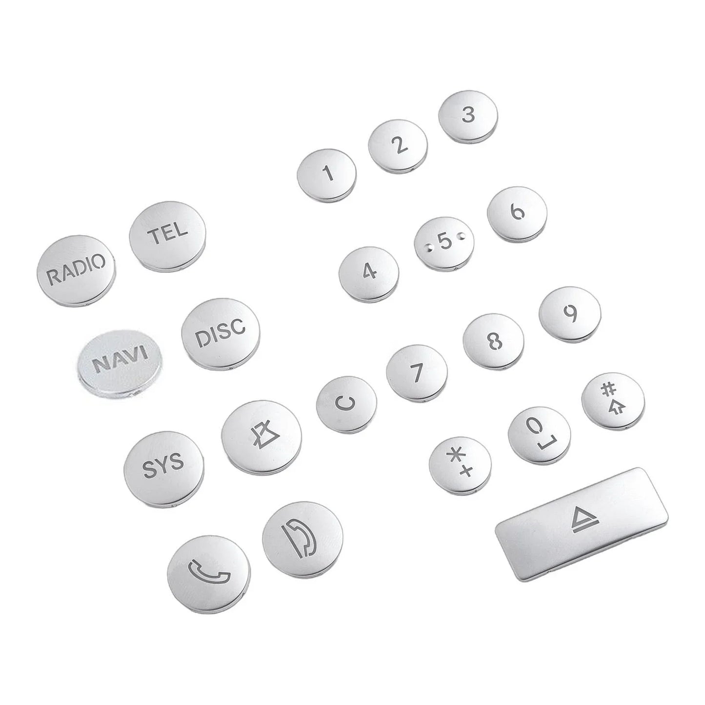 CD Panel Button Trim ABS for Benz C Class W204 GLK X204