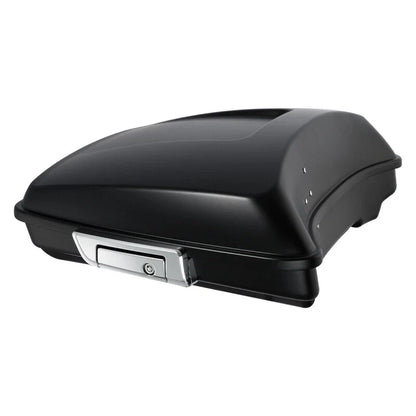 Matte Black Razor Trunk Solo Mounting Rack for Harley Street Glide (2014-2025)