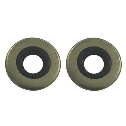 Set of 2 Driveshaft Oil Seals for Johnson Evinrude Outboard (9.9-15 HP)