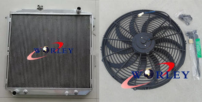 3 Row Radiator & Fan for Toyota Prado Landcruiser (1996–2003)