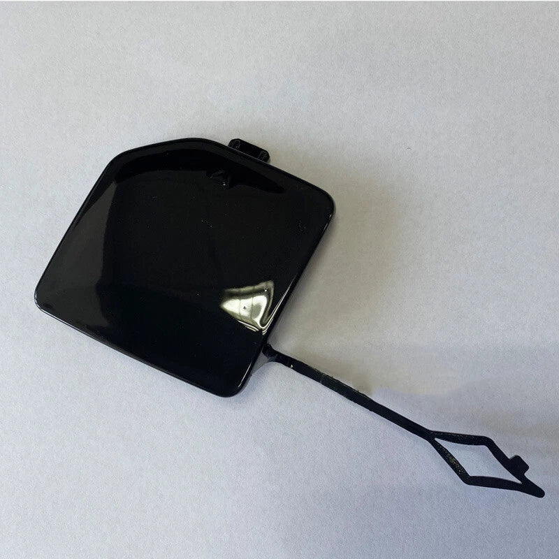 Glossy Black Rear Bumper Tow Hook Hole Eye Cover Cap for BMW X3 (2022–2024)