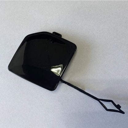 Glossy Black Rear Bumper Tow Hook Hole Eye Cover Cap for BMW X3 (2022–2024)