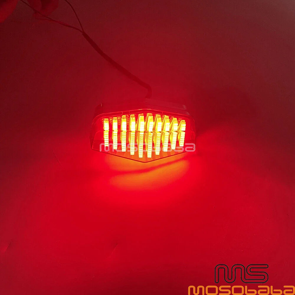 LED Tail Light for Harley Bobber Custom Cafe Racer Norton Lucas Style