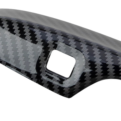 4 x Carbon Fiber Style Exterior Door Handle Covers for Honda CR-V (2023-2024)