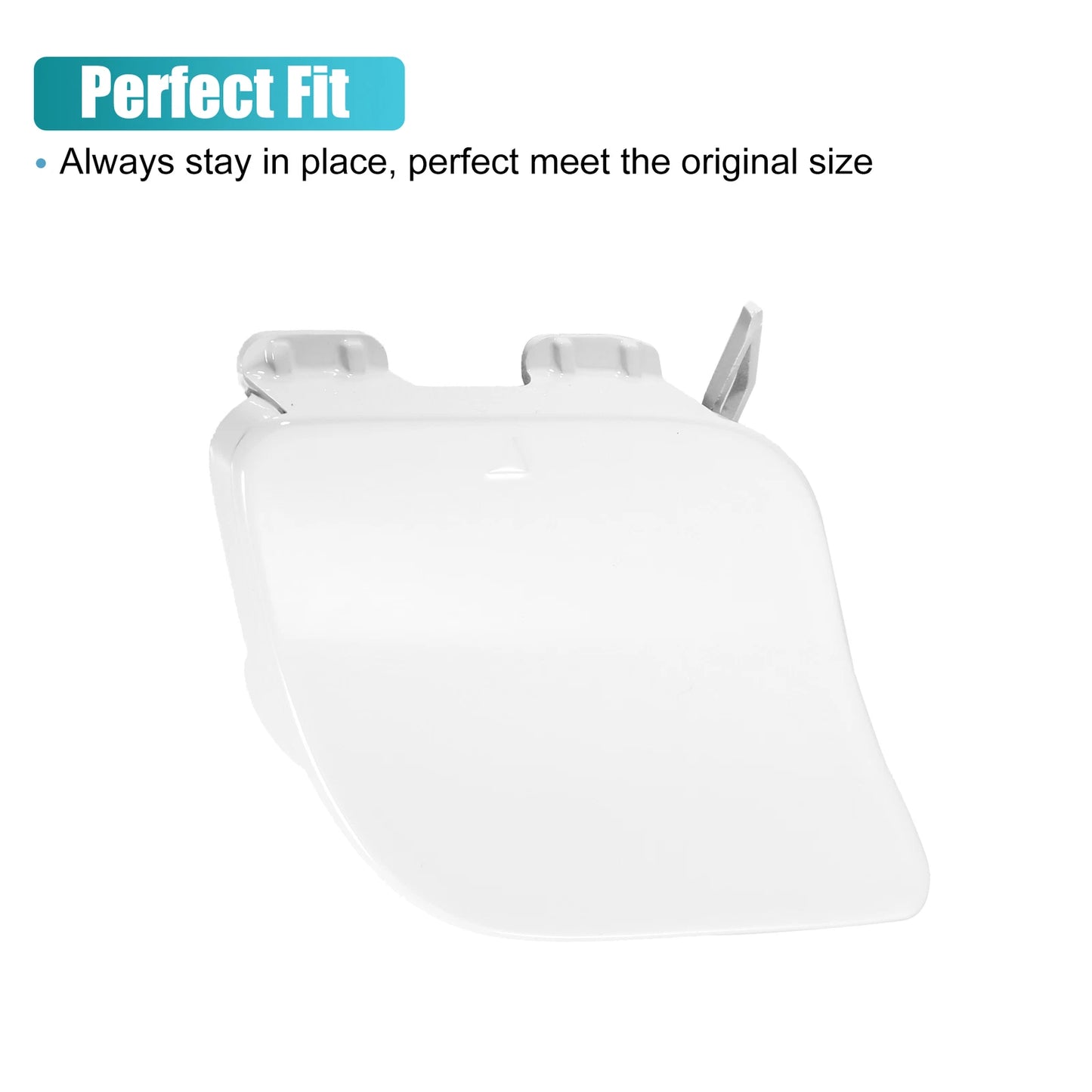 Front Bumper Tow Hook Cover for Mercedes-Benz CLA-Class (2014–2023) No.A1178851222 White