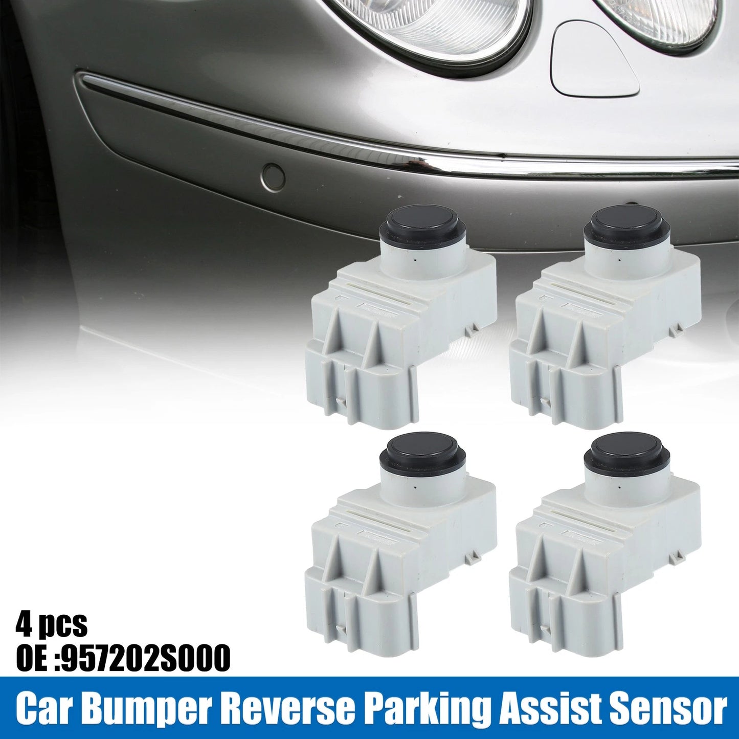 Set of 4 PDC Parking Reverse Assist Sensors for Hyundai Tucson (2016–2023)