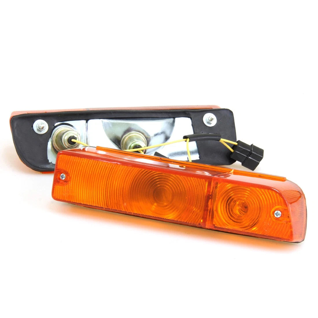 Pair Front Turn Signal Lights for Datsun 1200 B110 B210 120Y (1970–1978)