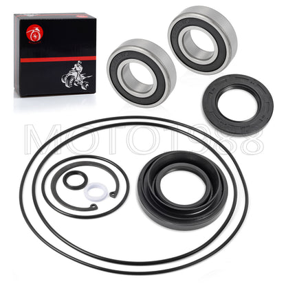 Rear Brake Drum Seal Bearing O-Ring Kit for Honda Foreman 400 450 500 (2000–2023)