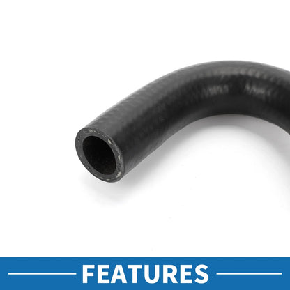 Radiator Hose 1 Pc for BMW 740Li (2013 - 2015) Rubber Black