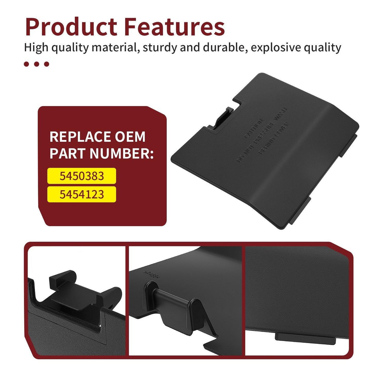 Rocker Panel ECU Cover for Polaris RZR Turbo XP / XP 4 / S / XP S 4 (2016–2021)