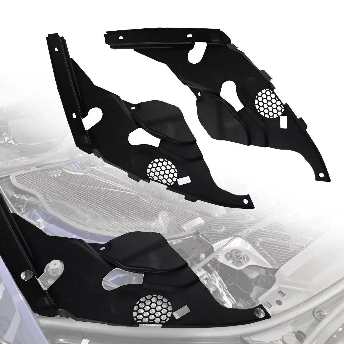2 x Engine Cover Leaf Plate Cover for BMW 3-Series G20 G28 (2019–2022)