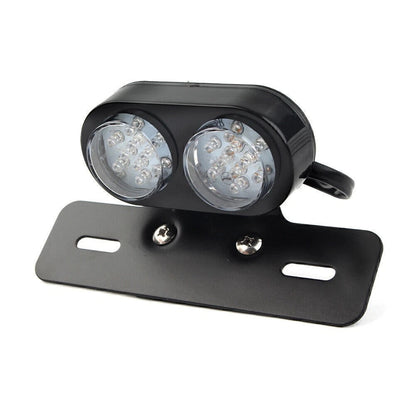 2X LED Turn Signal Indicator Light Blinker Waterproof Amber Universal