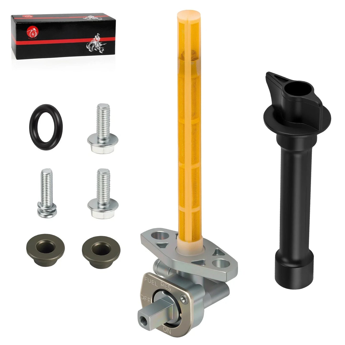 Fuel Valve Petcock Assy w/ Lever for Honda TRX700XX (2008–2009)