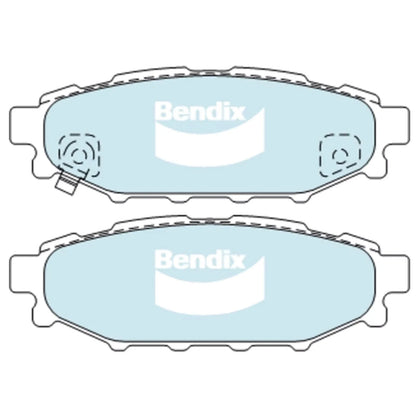 Rear Disc Brake Pad Set for Subaru Forester SG SH 2.0L/2.5L (2008 - 2013)