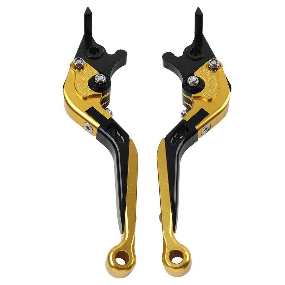 Folding Extendable Brake Clutch Levers for Yamaha YZF R1 R1M R1S R6 MT-09 (2015–2023)