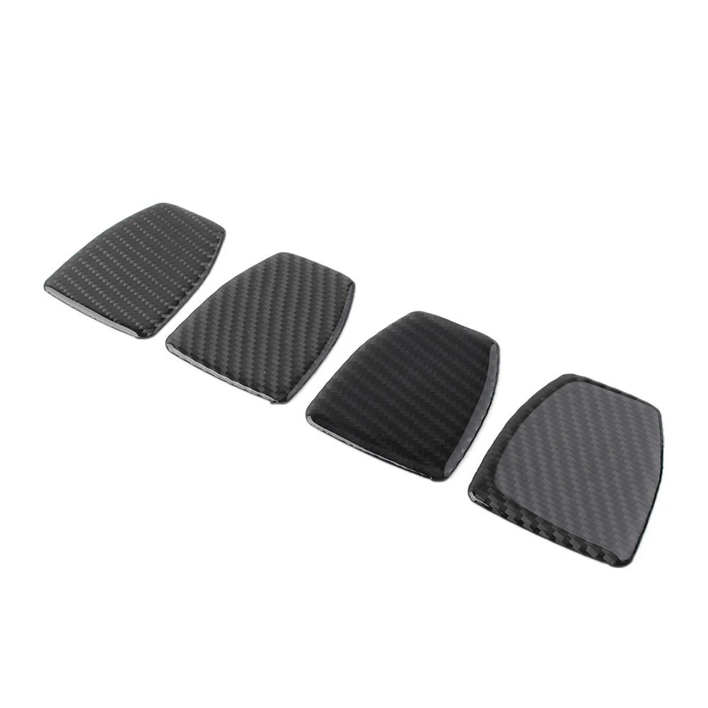Carbon Fiber Interior Rear Seat Switch Panel Trim for Jeep Wrangler JK (2011–2017)