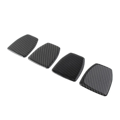 Carbon Fiber Interior Rear Seat Switch Panel Trim for Jeep Wrangler JK (2011–2017)
