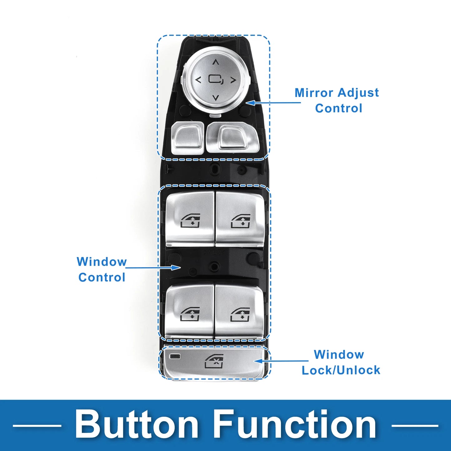 Power Window Switch for BMW G30 (2015–2020) No. 61317941997