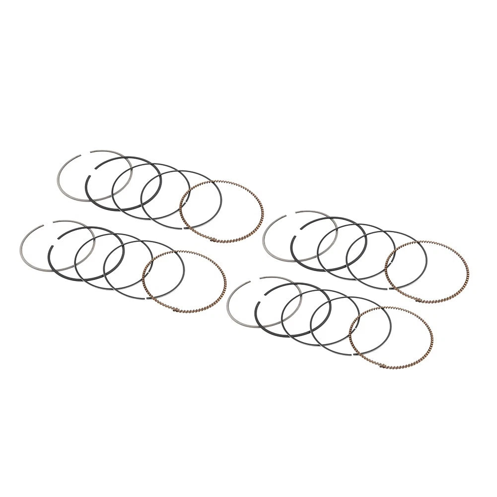 4X Piston Ring Set STD 76mm for Kawasaki Ninja ZX10R ZX-10R (2004–2010) 13008-0005