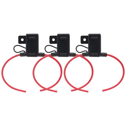 Manual Reset Blade Circuit Breaker w/ Holder for Boat Truck SUV Motorcycle
