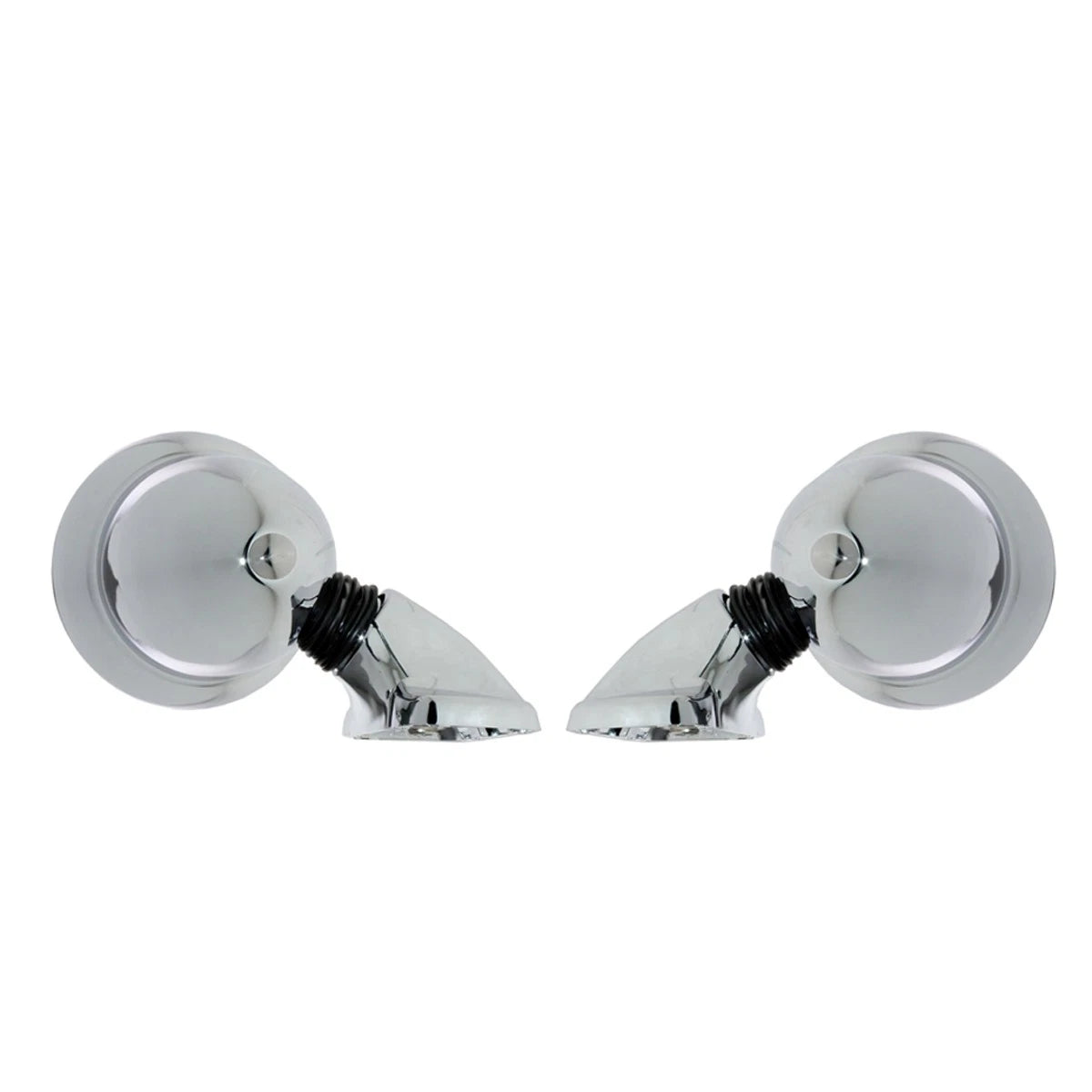 Set of 2 Bullet Style Chrome Door Mirrors for Chevrolet Camaro (1967–1969)
