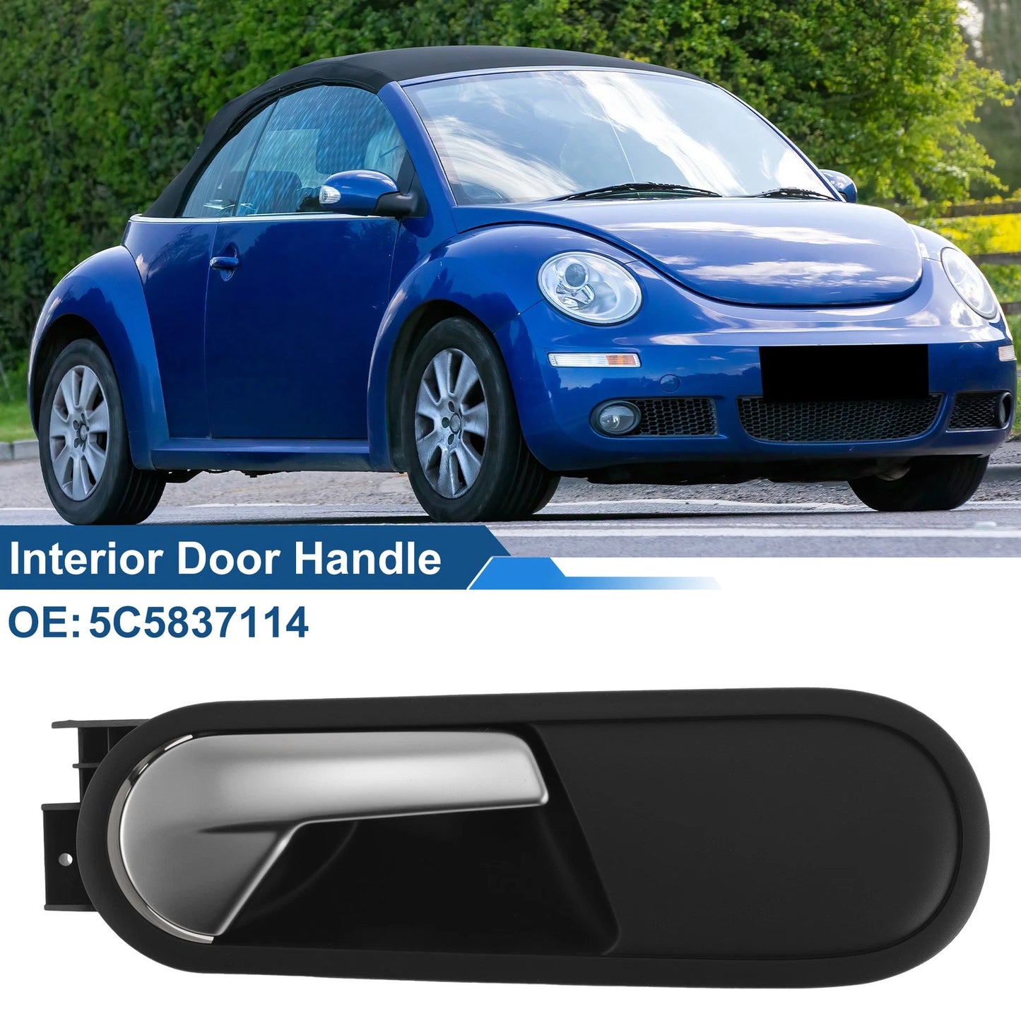 Front Right Interior Door Handle for VW Beetle (2012–2014) No. 5C5837114