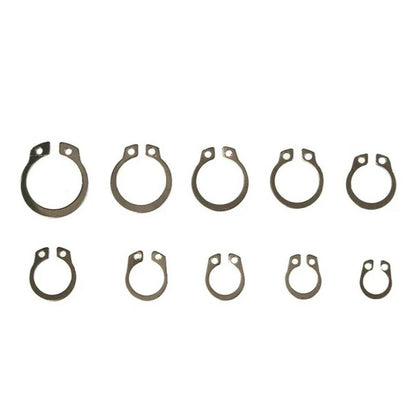 100Pcs/Set External Circlip Retaining Ring for Universal