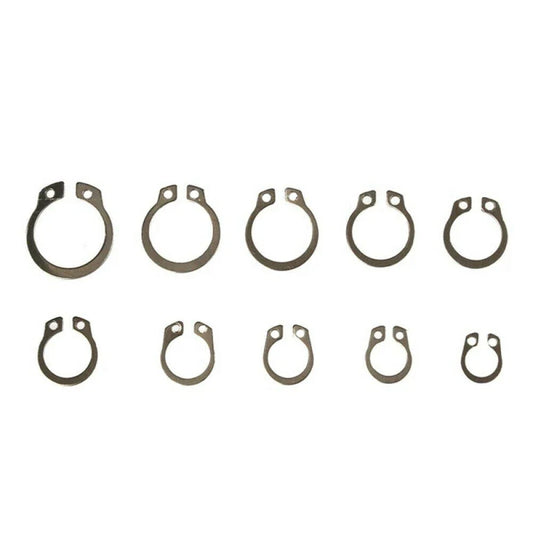 100Pcs/Set External Circlip Retaining Ring for Universal