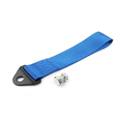 Tow Strap Belt for Universal Car Rear/Front Bumper (Green)