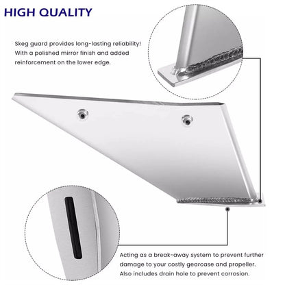 Skeg Guard for Mercury Mercruiser Bravo 1 Bravo 3 (1990–2023)