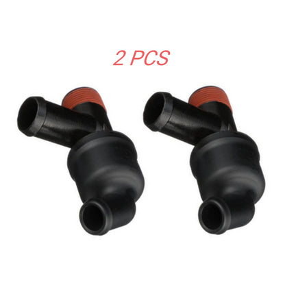 2X Exhaust Manifold Drain Tee Fitting for Mercury Mercruiser V6 V8