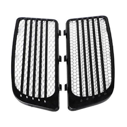 Black Radiator Grills for Harley Electra Glide Low Ultra Limited (2014-2023)
