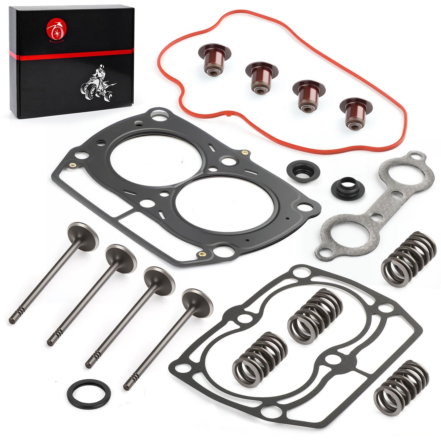 Cylinder Head Gasket and Valve Kit for Polaris RZR S 4 800 (2008–2010)
