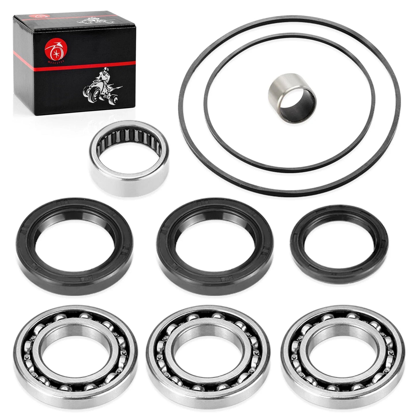 2 x Front Differential Bearing Seal Kit for Polaris Ranger (2007–2012)