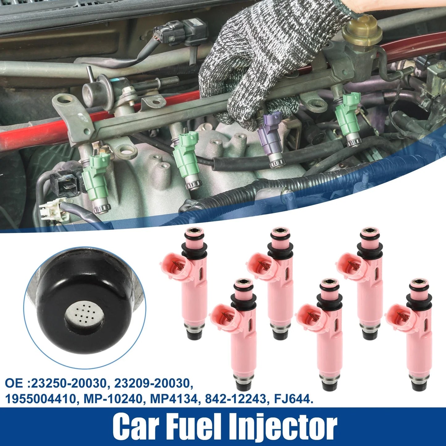 6 x Fuel Injector Nozzles for Toyota Camry 3.0L (2001-2006)