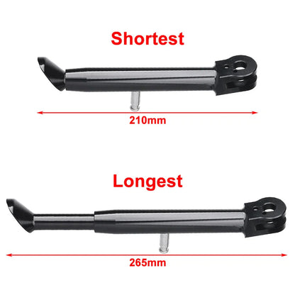 Black Adjustable Side Kick Stands for Honda CBR250R CBR600RR CBR1000RR (2011-2019)