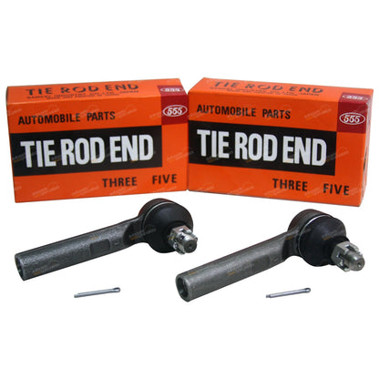 2 Outer Tie Rod Ends for Toyota Prado (GRJ120, KDJ120, KZJ120, RZJ120)