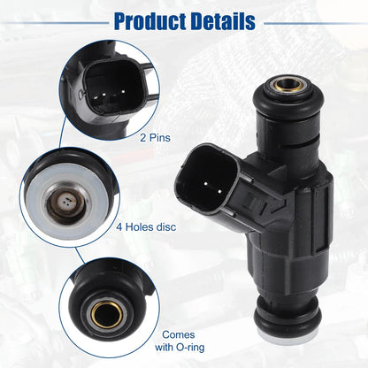 6 x Fuel Injector Nozzles for Chevrolet Equinox 3.6L (2008-2009)