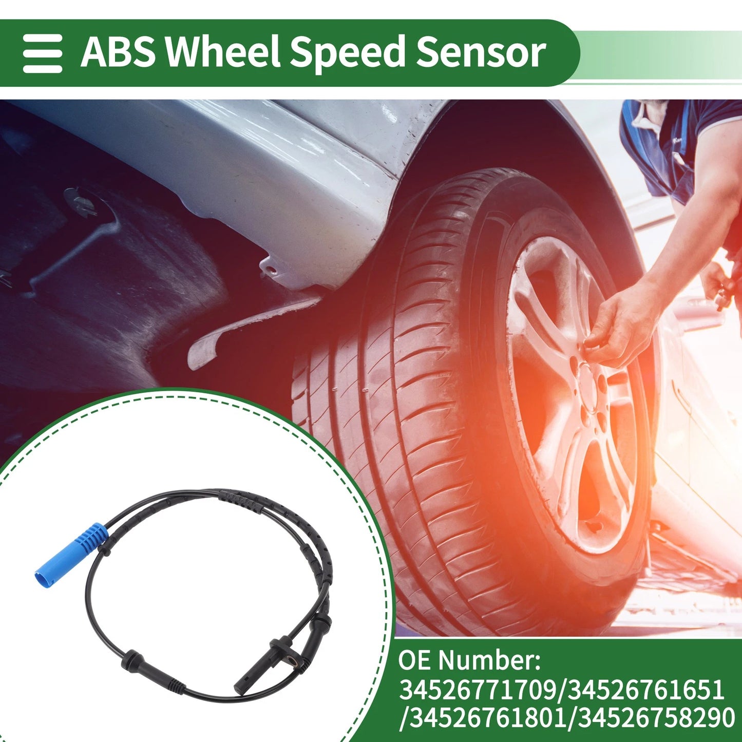ABS Wheel Speed Sensor No. 34526771709 for BMW 745i (2003–2005)